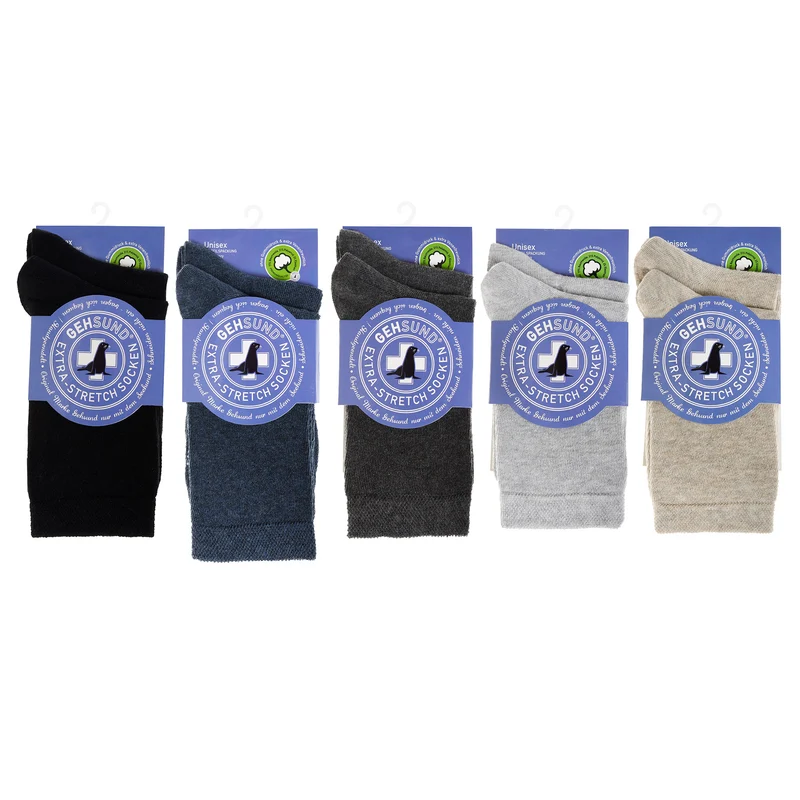 Extra Stretch Socken Diabetiker geeignet