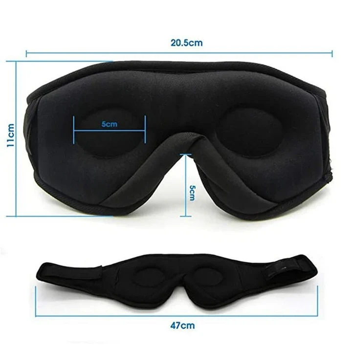Schlafmaske mit Bluetooth und Musikfunktion