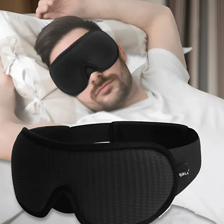 Ergonomische 3D-Schlafmaske