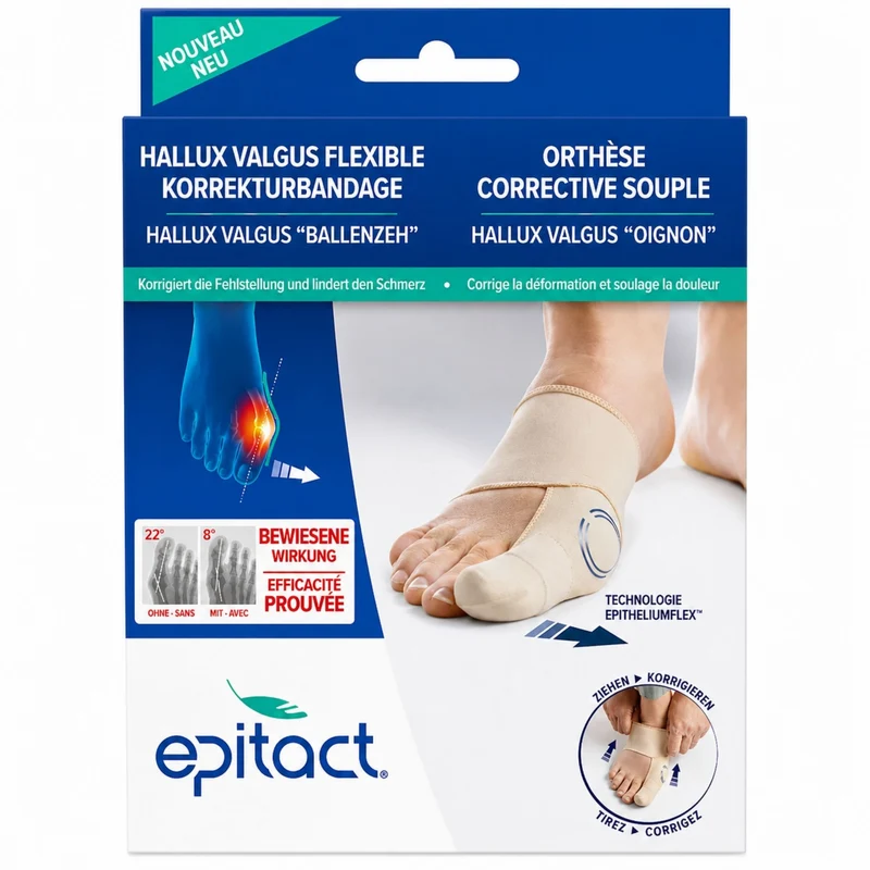 EPITACT® Flexible Korrekturbandage für den Tag