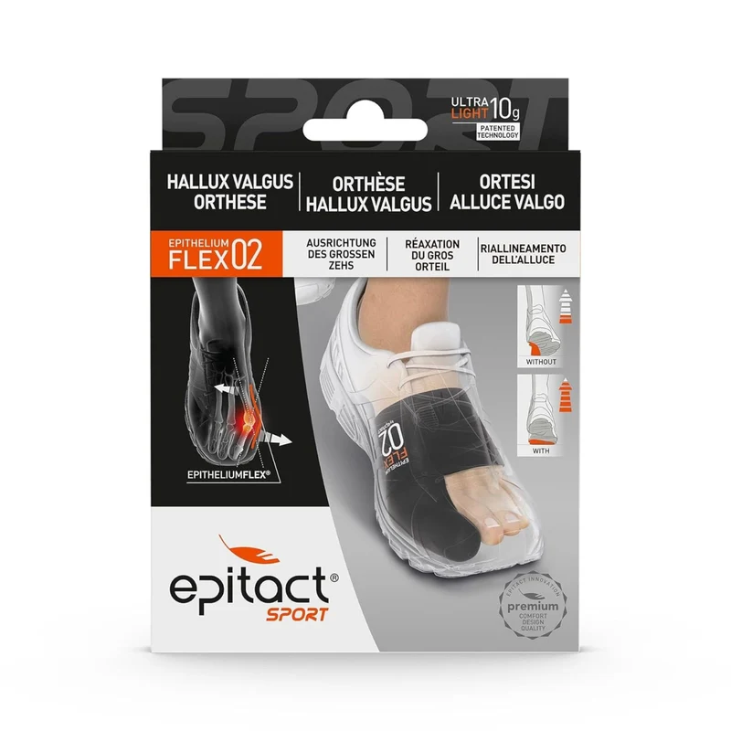 EPITACT® Hallux Valgus Korrekturbandage für den Sport