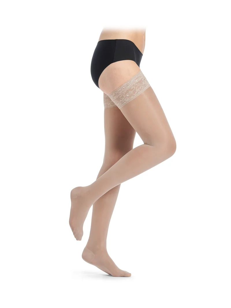 DELILAH 70D flat Schenkelstrümpfe