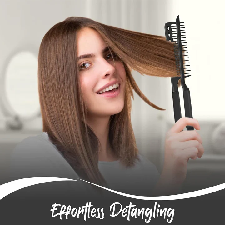 Glättungsbürste – Warmluftkamm für müheloses Haarstyling