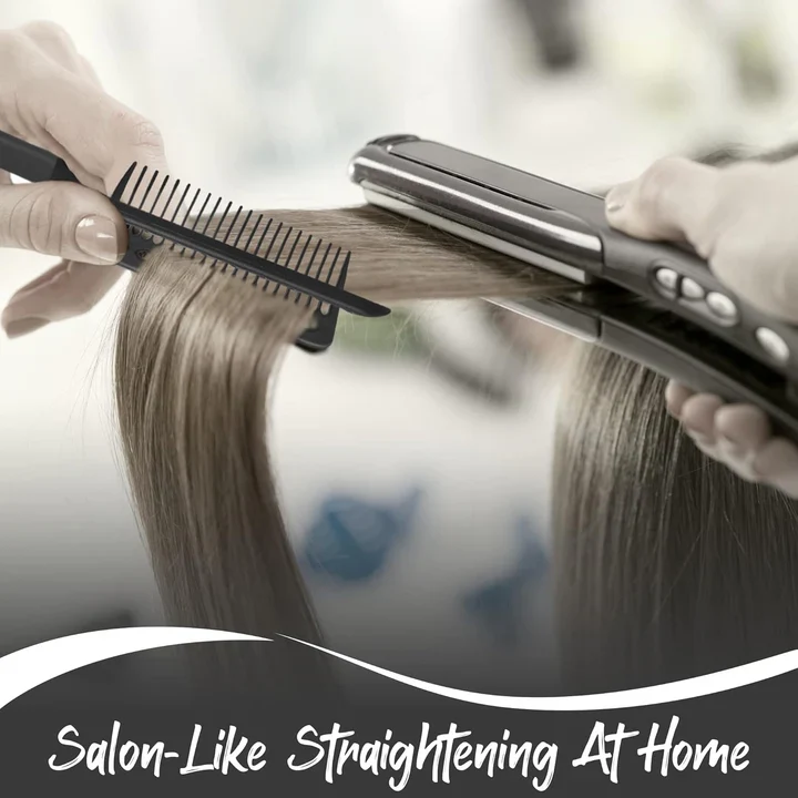 Glättungsbürste – Warmluftkamm für müheloses Haarstyling