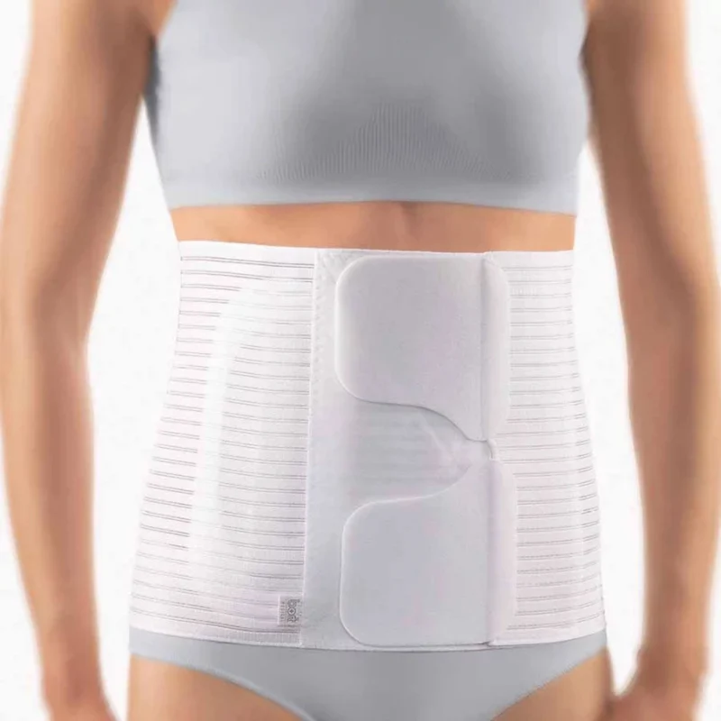 Elastische Kompressionsbandage bei Narbenbruch