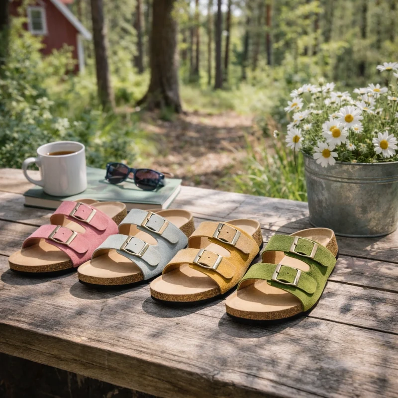 ErgiloSandals - Mjuka sandaler Dam/Herr