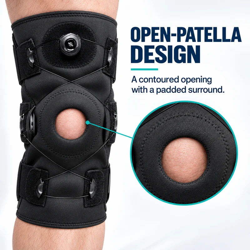 Flex Guard Hinged Adjustable Knee Support Pad