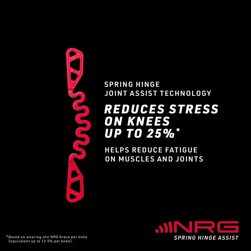 NRG Knee Over Wrap with Spring Hinge [30590]