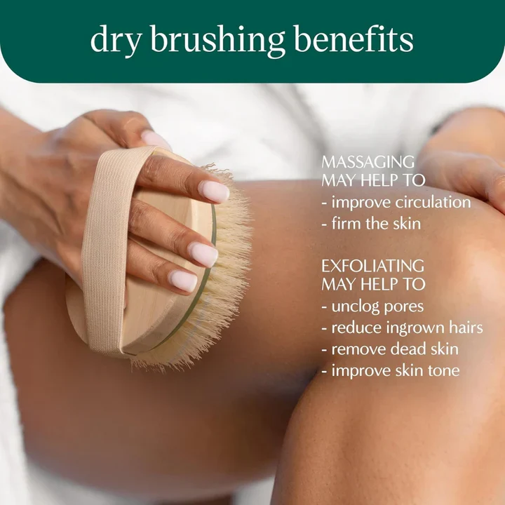 Nachhaltige Körperbürste | Für sanftes Peeling und Hautpflege
