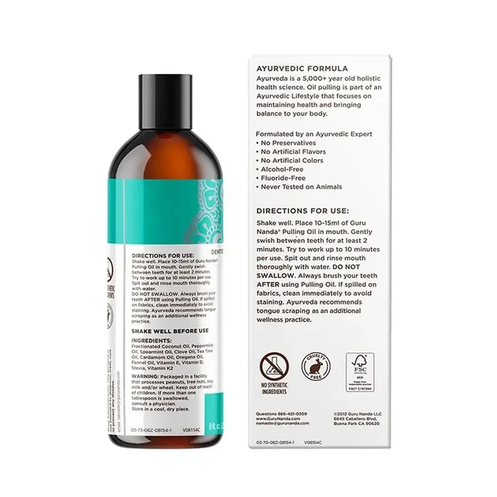 COCOMINT Mundöl – 7 essentielle Öle und Vitamine für die Mundpflege