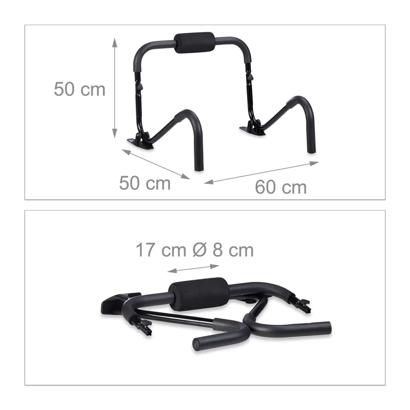 Profi Bauchtrainer mit Kopfstütze & Standfüßen, robust und beständig