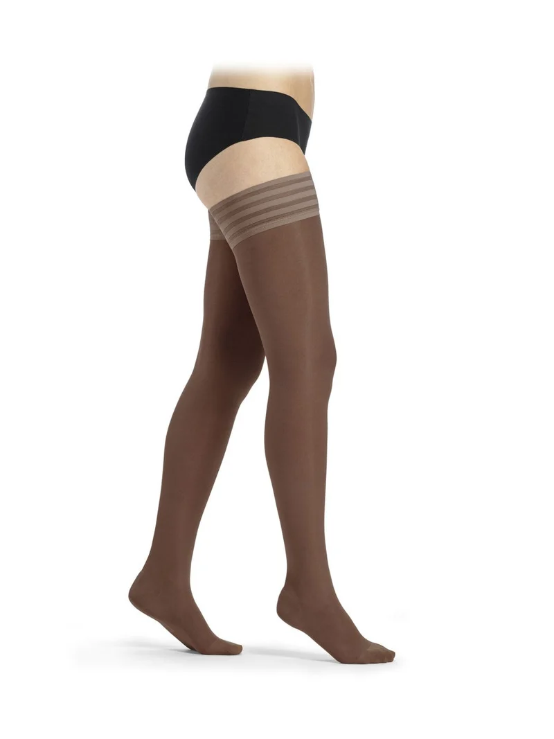DELILAH 140D flat Schenkelstrümpfe