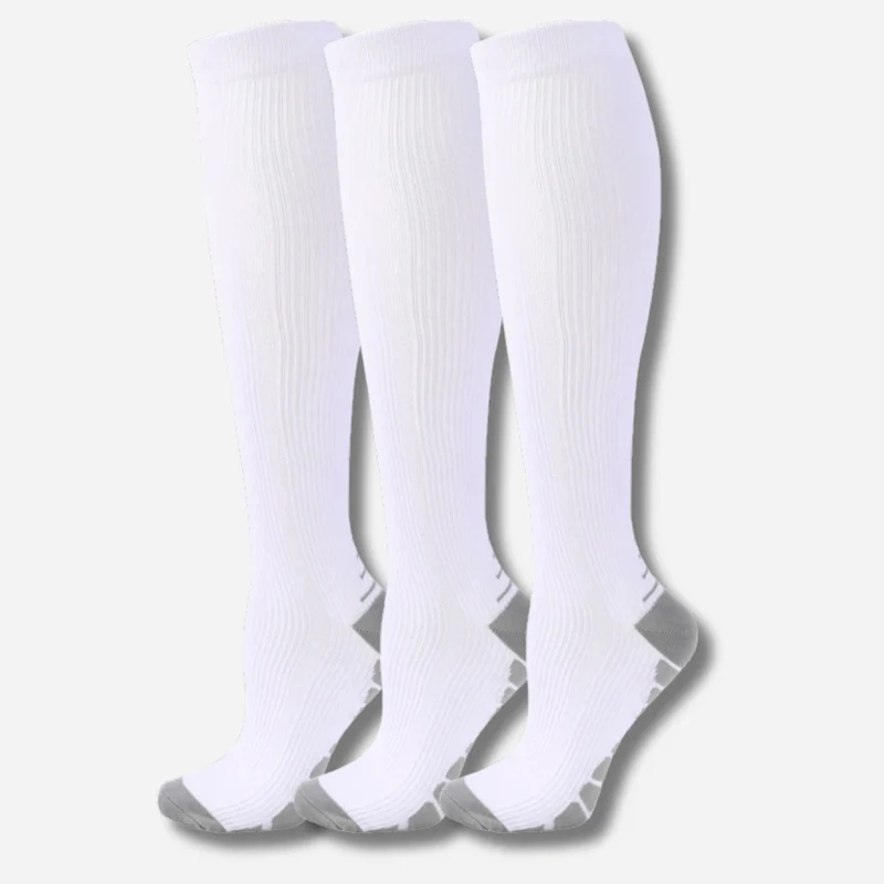 ErgiloPulse - knähöga kompressionsstrumpor i 3-pack