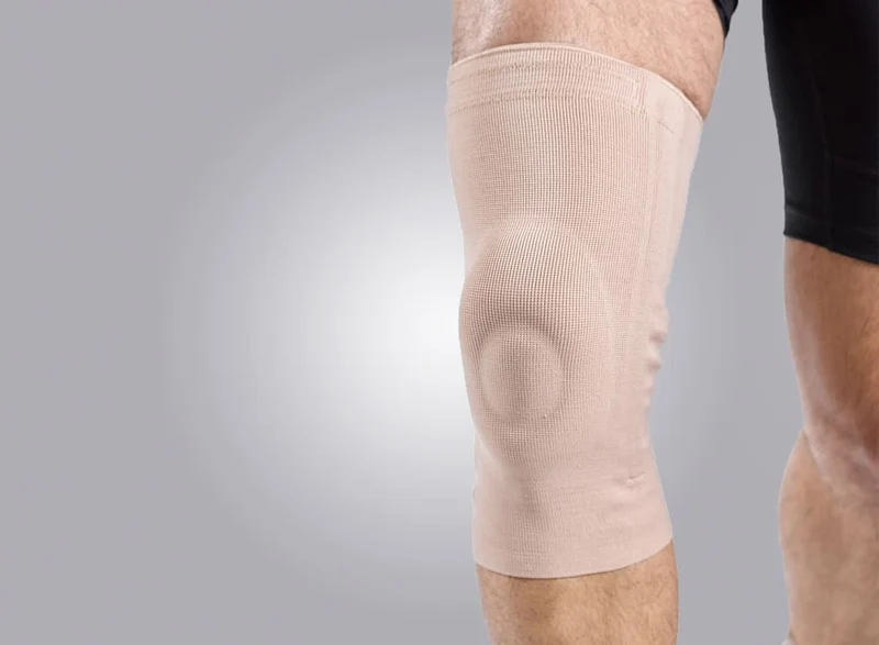 Kniebandage mit Gelpolster
