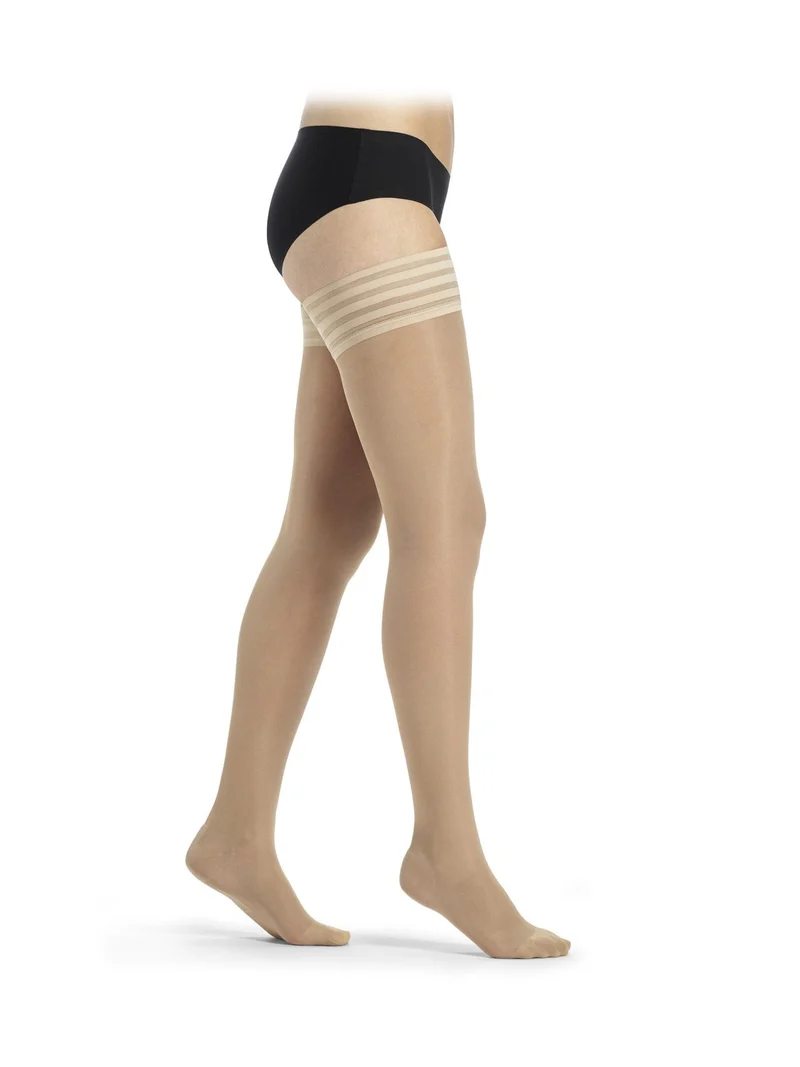 DELILAH 140D flat Schenkelstrümpfe