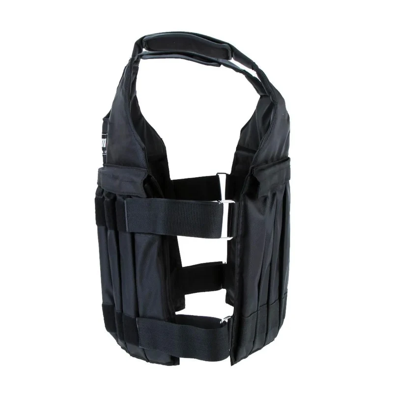 Gewichtsweste 1-50 Kg, Gewichtsbeutel individuell änderbar, hochwertiges Nylon, reißfest und wasserabweisend,