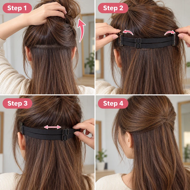 Adjustable Face Lift Hair Band