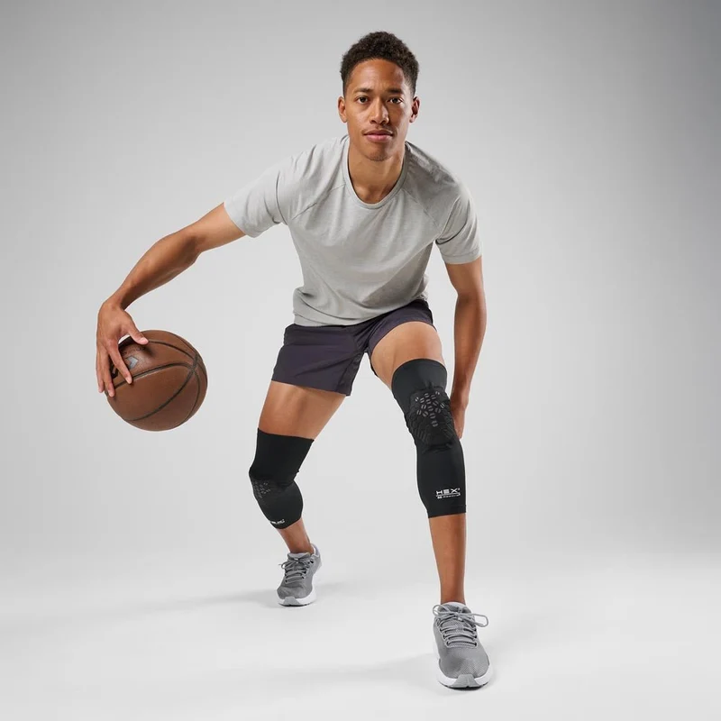 HEX® Viz Knee Sleeve Pair