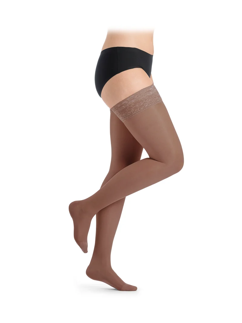 DELILAH 70D flat Schenkelstrümpfe