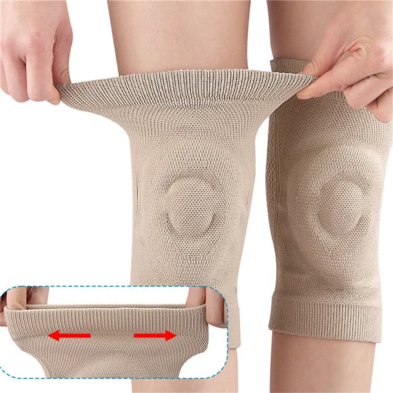 Kniebandagen mit 3D-Kompression & Polsterung – Sportbandage, Rutschfest, Atmungsaktiv & Stoßdämpfend