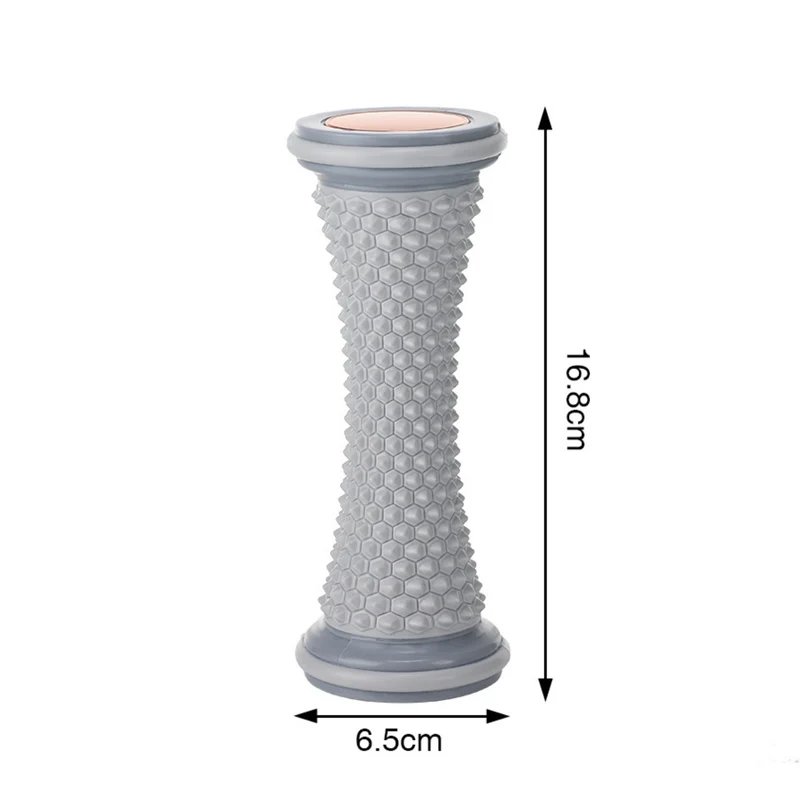 Ergonomische Fussmassagerolle mit Noppen
