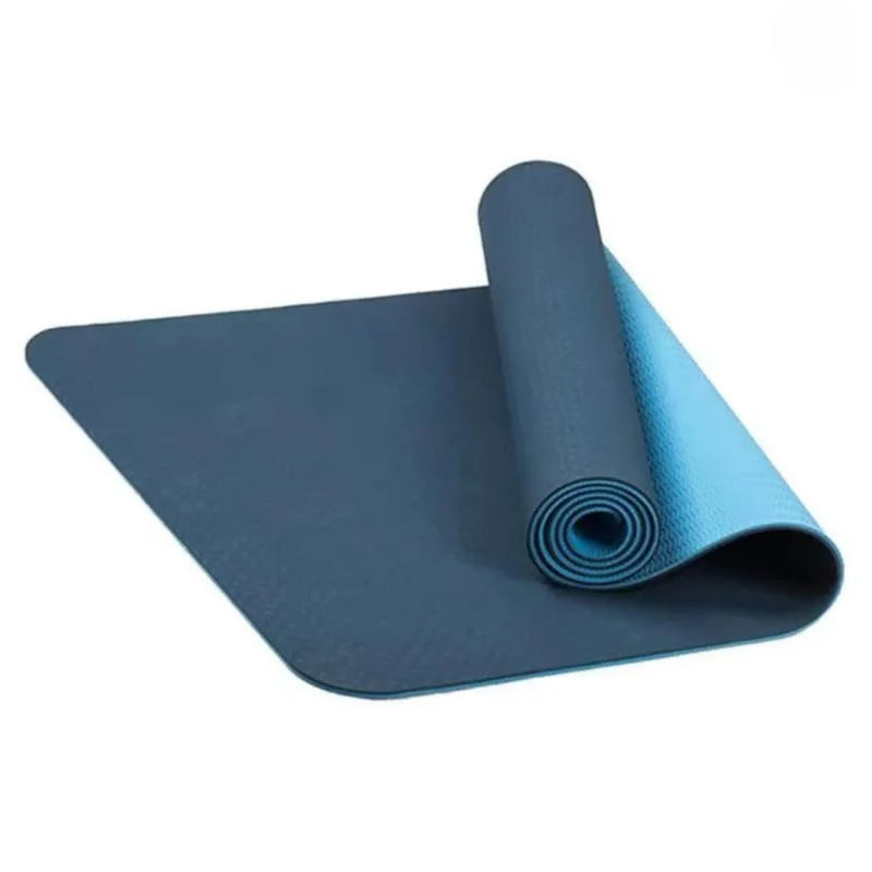 Yoga-Matte mit Tragegurt, 183 x 61 cm rutschfest und strapazierfähig, gelenkschonend