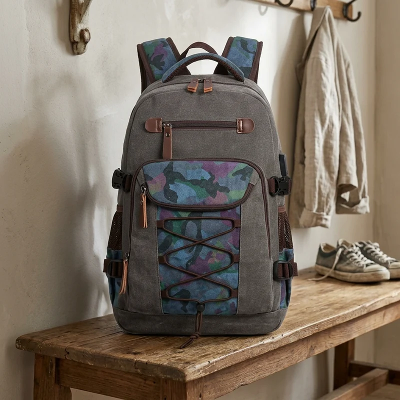 Anti Theft Usb Charging Travel Bagpack
