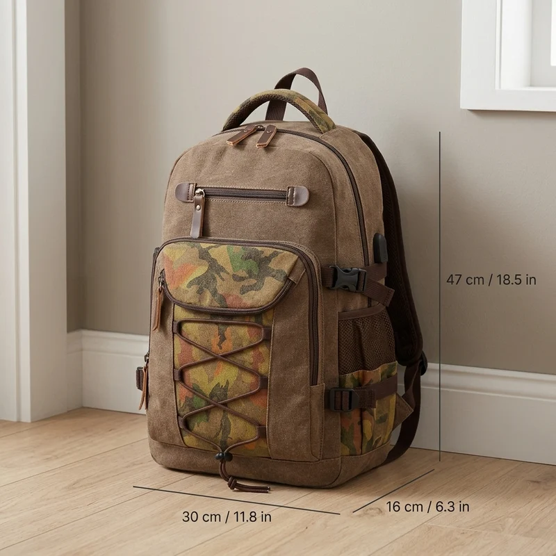 Anti Theft Usb Charging Travel Bagpack