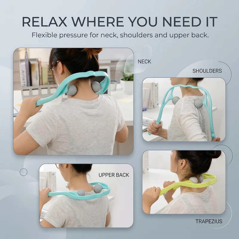 Pressure Point Therapy Manual Neck Massager