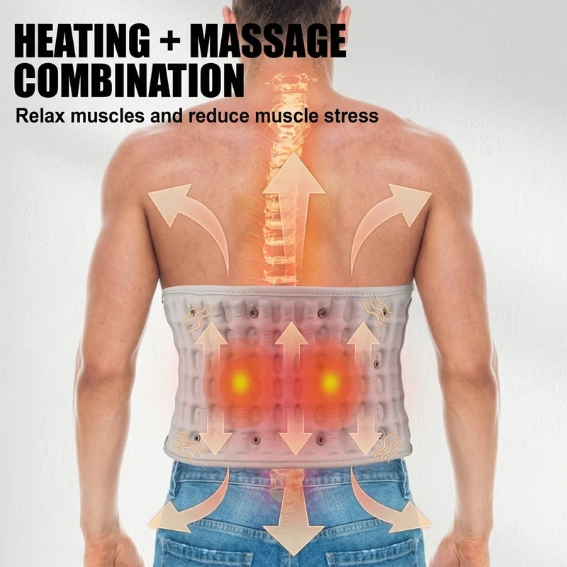 Everyday Relief Heated Inflatable Lumbar Therapy Belt
