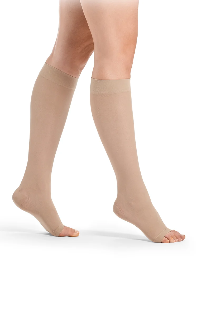 HIGHLIGHT for women Kniestrümpfe offene Fussspitze