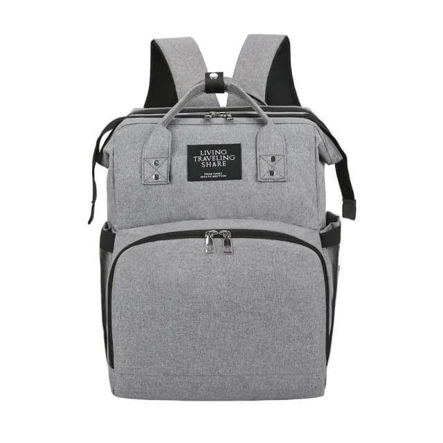 Large Capacity Mummy Travel Infant Diaper Backpack