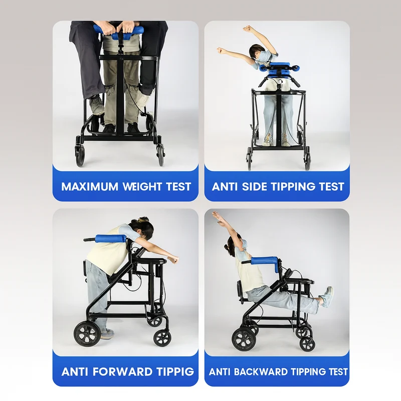 Ergonomic Walking Rehabilitation Stand Assist Trainer Walker