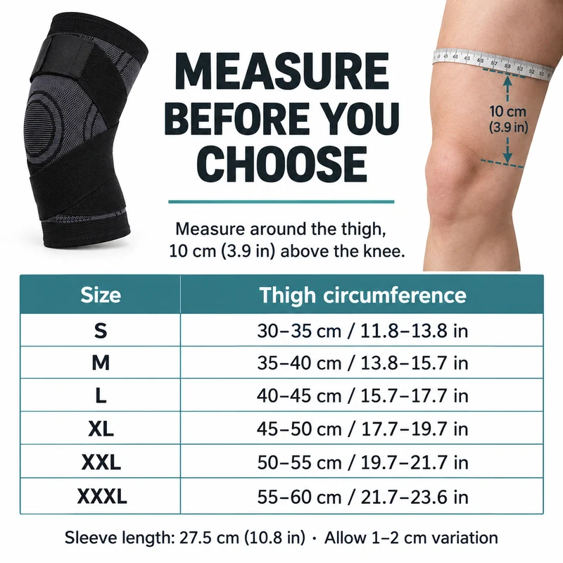 Adjustable Cross-Strap Knee Support Sleeve