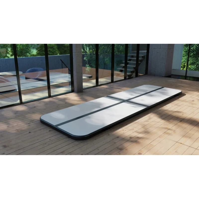 Aufblasbare Gymnastikmatte, Airtrack-Matte, Multifunktional für Sport, Freizeit und Wasser, besonders gelenkschonend und strapazierfähig