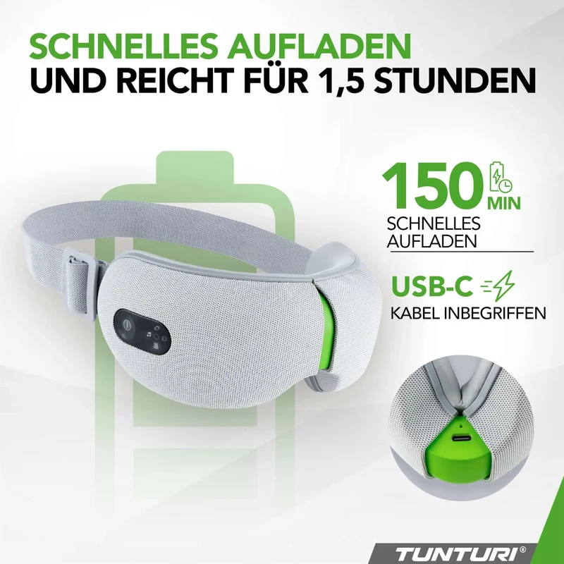 Augenmassagegerät Premium mit 5 Modi, Wärmefunktion, Luftdruckmassage und Bluetooth-Musik, Ergonomisches Design zur Entspannung, zur wohltuenden Anwendung bei Kopfschmerzen, Unterstützung der Schlafqualität