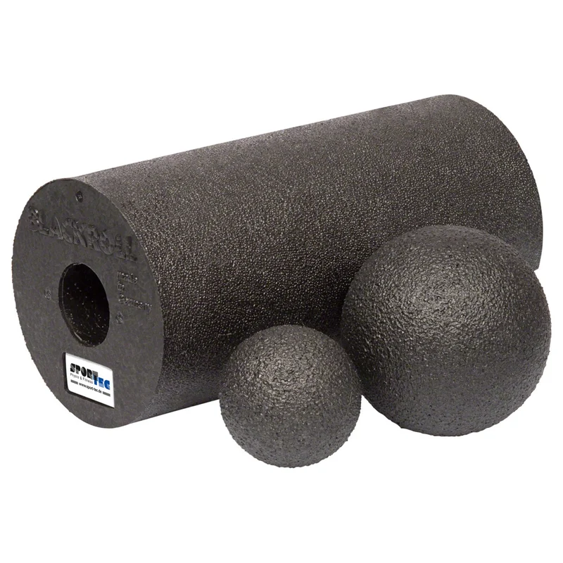 Blackroll Massage-Set, für den gesamten Körper einsetzbar, robust und umweltschonend, Faszienrolle