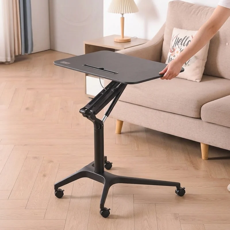 Modern Japanese Movable Adjustable Sit/Stand Desk