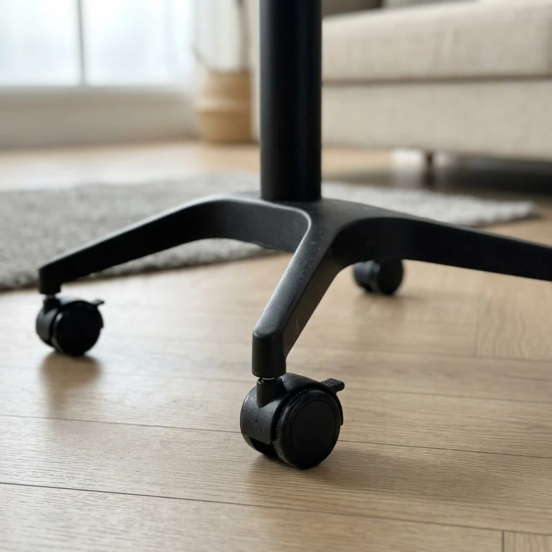 Modern Japanese Movable Adjustable Sit/Stand Desk