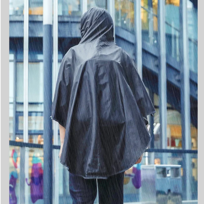 Multilayer Hiking Protector Raincoat Backpack