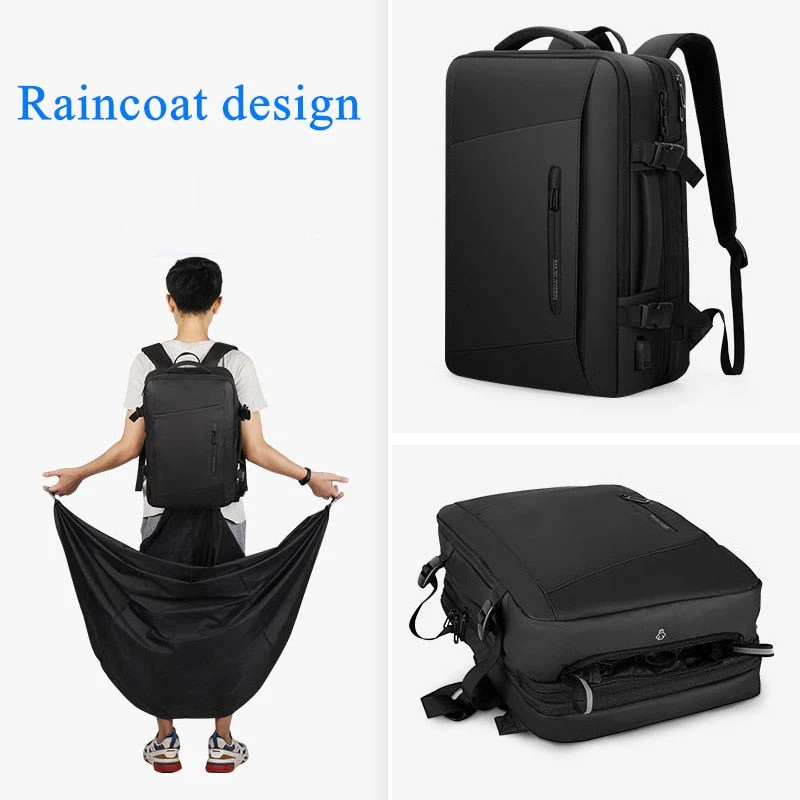 Multilayer Hiking Protector Raincoat Backpack