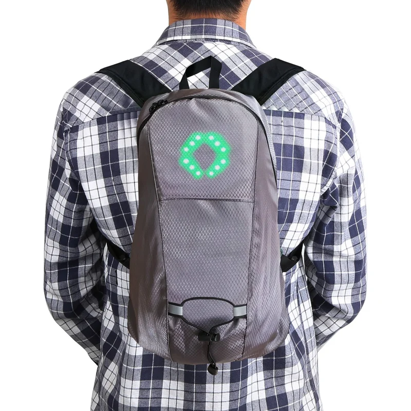 Biker Friendly Wireless Turn Signal Backpack