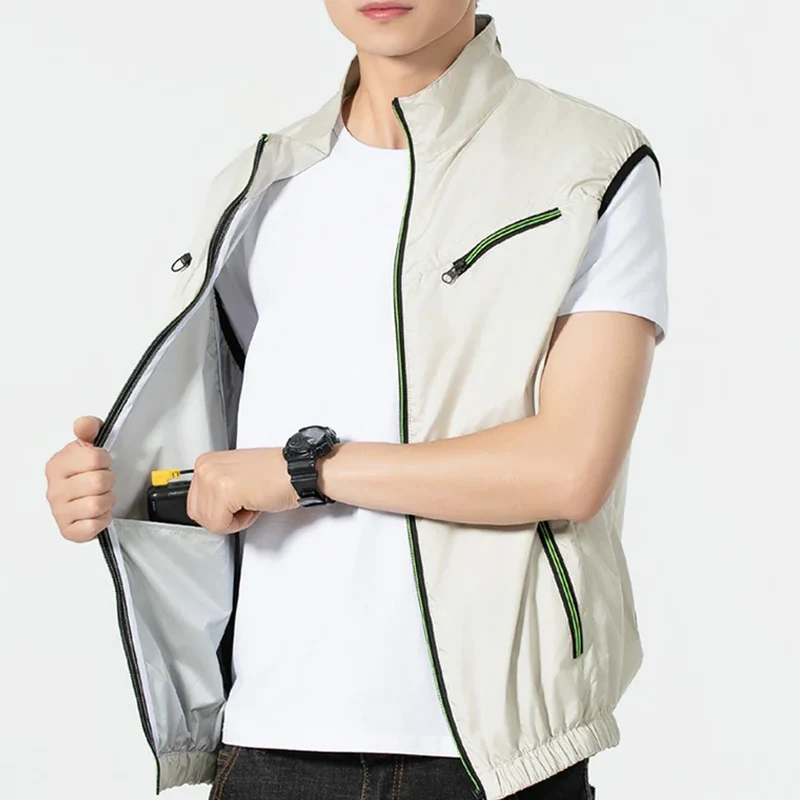 Ultra Breeze Built-In Fan Lightweight Summer Cooling Vest