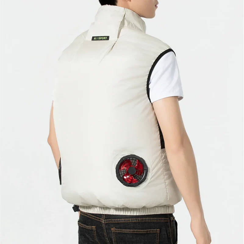 Ultra Breeze Built-In Fan Lightweight Summer Cooling Vest