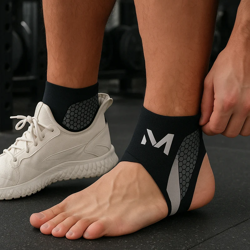 Breathable Compression Ankle Support Stabilizer