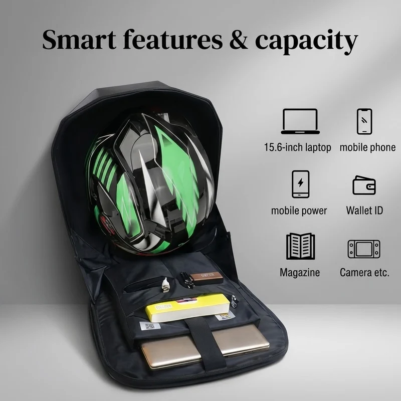 LED Screen Customizable Travel Backpack