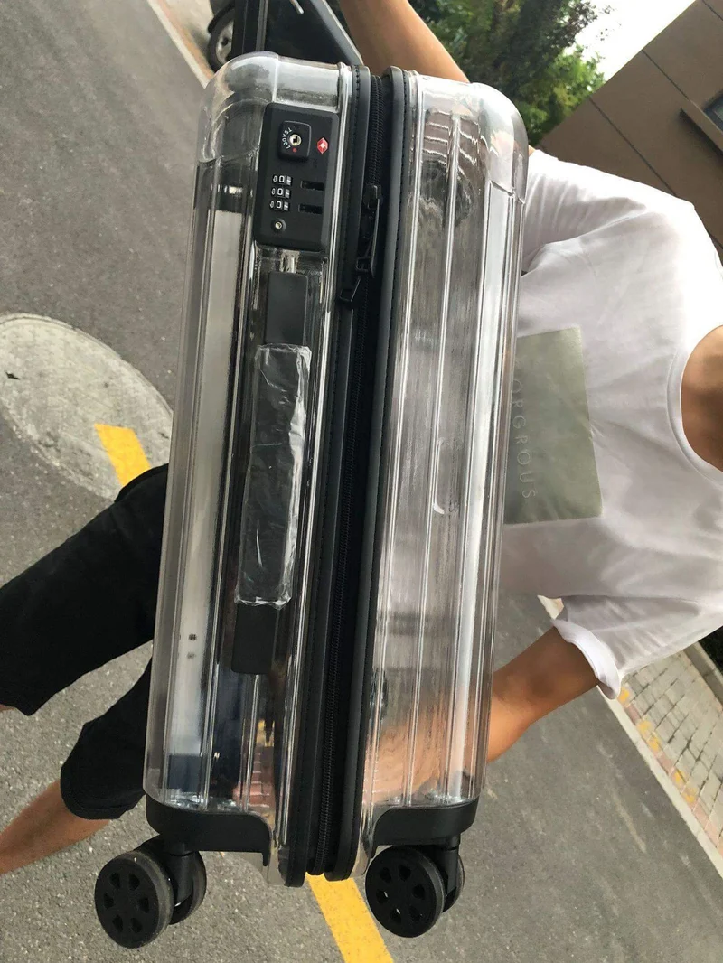 Transparent Traveler Luggage
