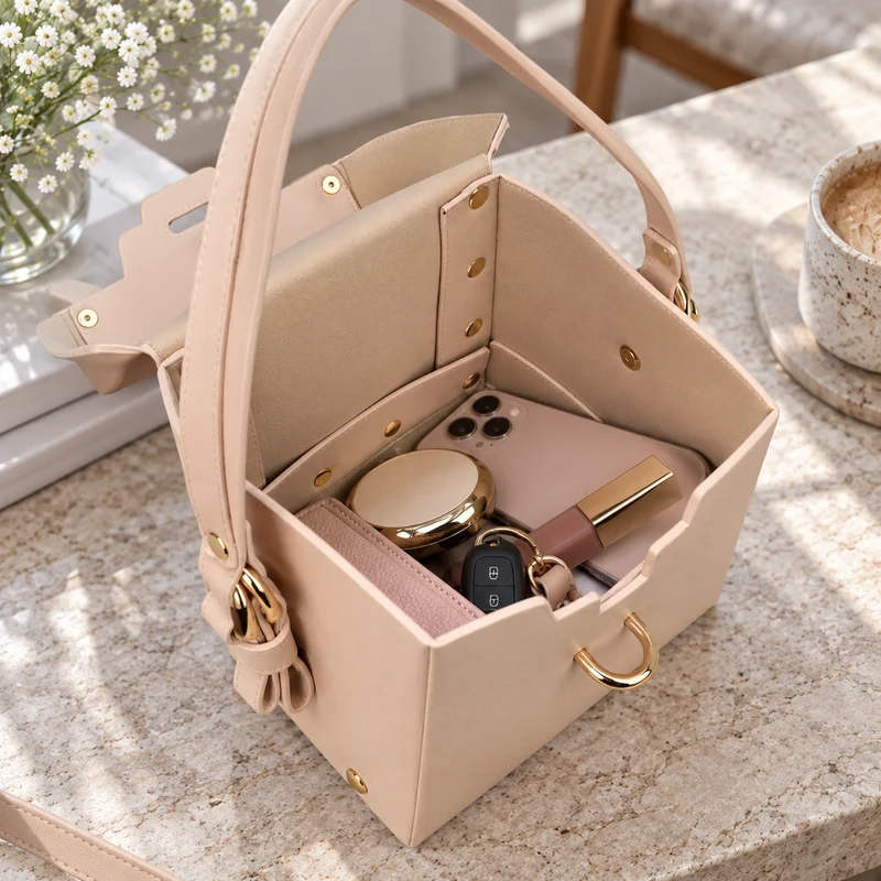 Leather Luxury Gift Box Women Bags