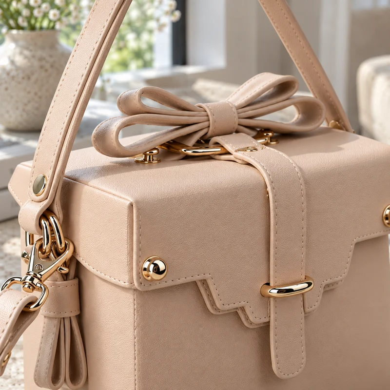 Leather Luxury Gift Box Women Bags