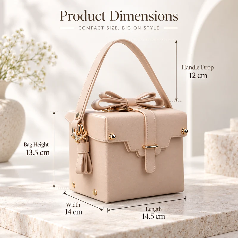 Leather Luxury Gift Box Women Bags